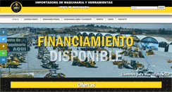 Desktop Screenshot of importamaquinaria.com